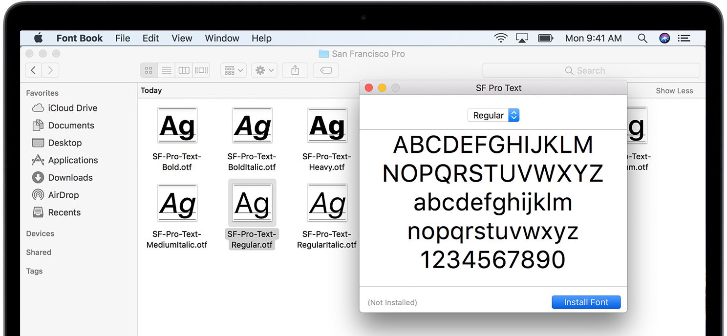 Myriad Roman Font Download Mac